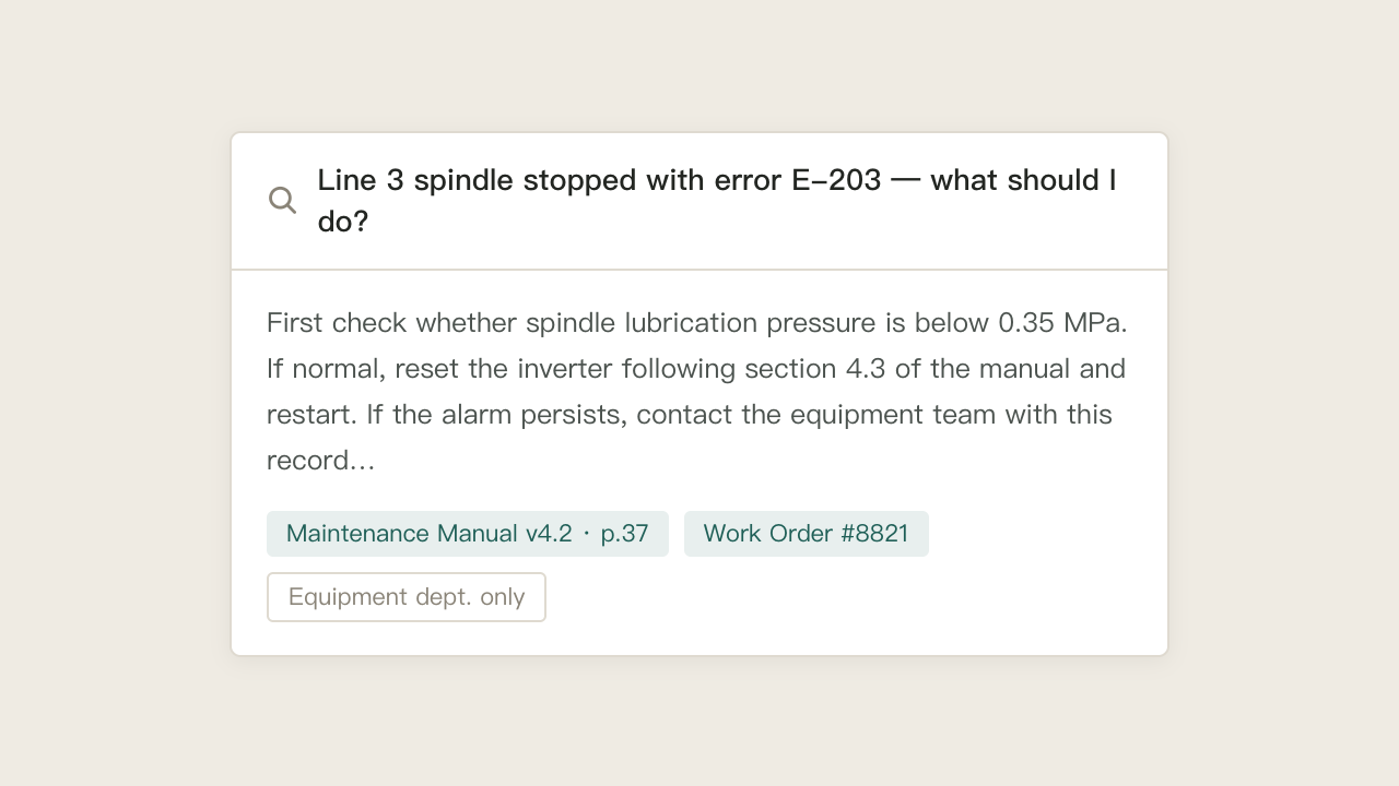 YaoZhi knowledge base Q&A: answers with sources and department permissions